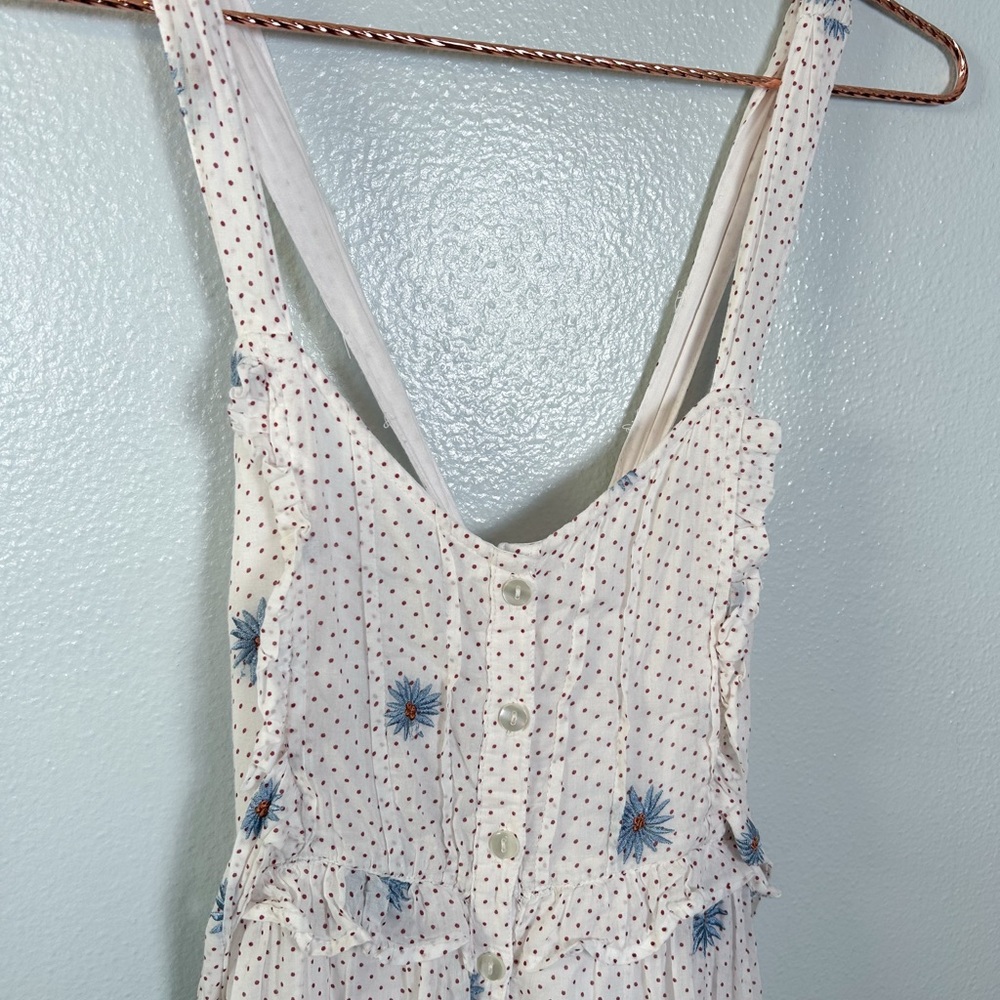 Free People Daisy Chain Cotton Midi Dress - Picture 5 of 10